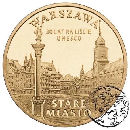 III RP, 2 złote, 2010, Warszawa - Stare Miasto