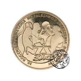 III RP, 2 złote, 2011, 30. rocznica powstania NZS