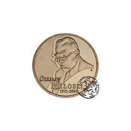 III RP, 2 złote, 2011, Czesław Miłosz