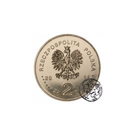 III RP, 2 złote, 2011, Czesław Miłosz