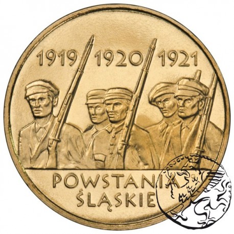 III RP, 2 złote, 2011, Powstanie Śląskie