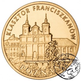 III RP, 2 złote, 2011, Poznań - klasztor franciszkanów