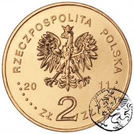 III RP, 2 złote, 2011, Poznań - klasztor franciszkanów