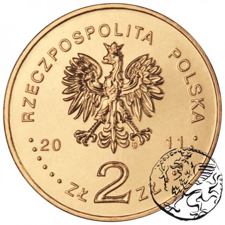III RP, 2 złote, 2011, Poznań - klasztor franciszkanów