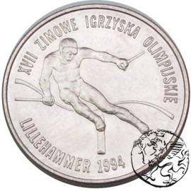 III RP, 20 000 zł, 1993, Igrzyska w Lillehammer