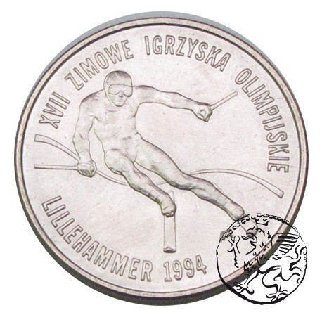 III RP, 20 000 zł, 1993, Igrzyska w Lillehammer