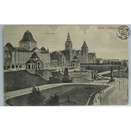 015 Stettin - Blick auf die Hakenterrasse 
