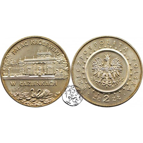 III RP, 2 złote, 1995, Pałac Królewski Łazienki